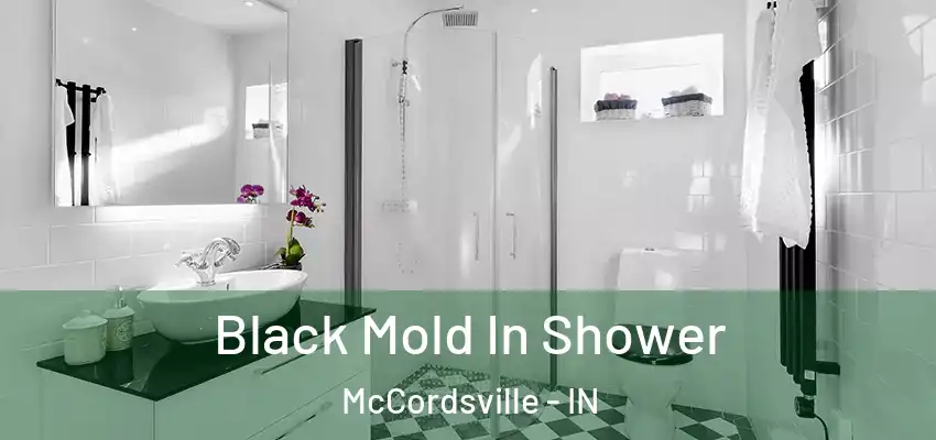  Black Mold In Shower McCordsville - IN